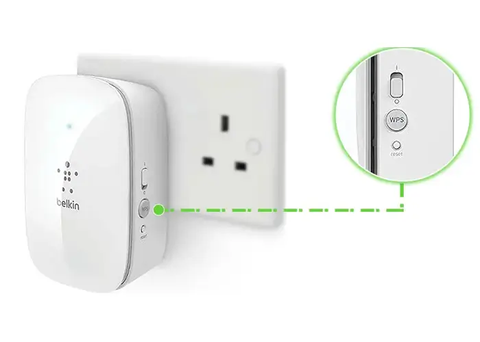 WPS button router